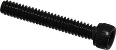 Unbrako - #4-40 UNC Hex Socket Drive, Socket Cap Screw - Alloy Steel, Black Oxide Finish, 3/4" Length Under Head - Exact Tool & Supply