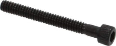 Unbrako - #4-40 UNC Hex Socket Drive, Socket Cap Screw - Alloy Steel, Black Oxide Finish, 1" Length Under Head - Exact Tool & Supply