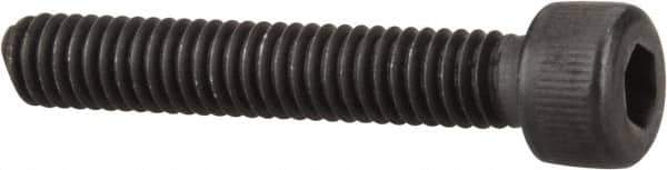 Unbrako - #5-40 UNC Hex Socket Drive, Socket Cap Screw - Alloy Steel, Black Oxide Finish, 3/4" Length Under Head - Exact Tool & Supply