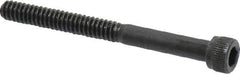 Unbrako - #10-24 UNC Hex Socket Drive, Socket Cap Screw - Alloy Steel, Black Oxide Finish, 2" Length Under Head - Exact Tool & Supply
