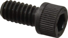 Unbrako - 1/4-20 UNC Hex Socket Drive, Socket Cap Screw - Alloy Steel, Black Oxide Finish, 1/2" Length Under Head - Exact Tool & Supply