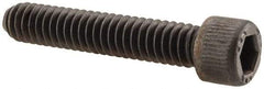 Unbrako - 1/4-20 UNC Hex Socket Drive, Socket Cap Screw - Alloy Steel, Black Oxide Finish, 1-3/8" Length Under Head - Exact Tool & Supply