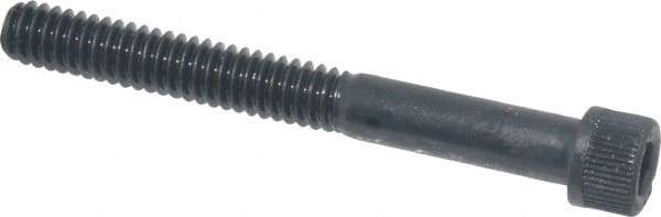Unbrako - 1/4-20 UNC Hex Socket Drive, Socket Cap Screw - Alloy Steel, Black Oxide Finish, 2-1/4" Length Under Head - Exact Tool & Supply