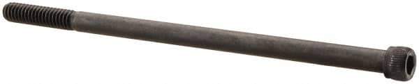 Unbrako - 1/4-20 UNC Hex Socket Drive, Socket Cap Screw - Alloy Steel, Black Oxide Finish, 5" Length Under Head - Exact Tool & Supply