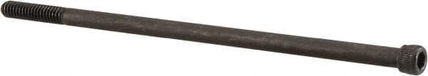 Unbrako - 1/4-20 UNC Hex Socket Drive, Socket Cap Screw - Alloy Steel, Black Oxide Finish, 6" Length Under Head - Exact Tool & Supply