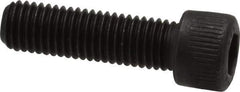 Unbrako - 1/4-28 UNF Hex Socket Drive, Socket Cap Screw - Alloy Steel, Black Oxide Finish, 7/8" Length Under Head - Exact Tool & Supply