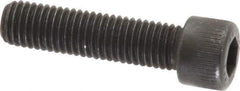 Unbrako - 1/4-28 UNF Hex Socket Drive, Socket Cap Screw - Alloy Steel, Black Oxide Finish, 1" Length Under Head - Exact Tool & Supply