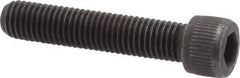 Unbrako - 1/4-28 UNF Hex Socket Drive, Socket Cap Screw - Alloy Steel, Black Oxide Finish, 1-1/4" Length Under Head - Exact Tool & Supply