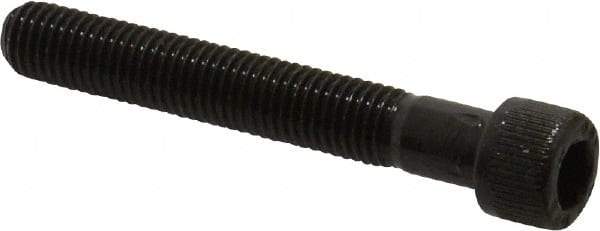 Unbrako - 1/4-28 UNF Hex Socket Drive, Socket Cap Screw - Alloy Steel, Black Oxide Finish, 1-3/4" Length Under Head - Exact Tool & Supply