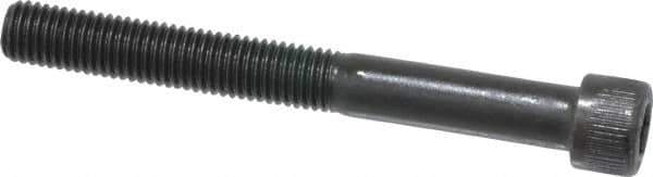 Unbrako - 1/4-28 UNF Hex Socket Drive, Socket Cap Screw - Alloy Steel, Black Oxide Finish, 2-1/4" Length Under Head - Exact Tool & Supply