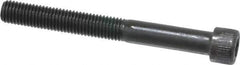 Unbrako - 1/4-28 UNF Hex Socket Drive, Socket Cap Screw - Alloy Steel, Black Oxide Finish, 2-1/4" Length Under Head - Exact Tool & Supply