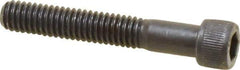 Unbrako - 5/16-18 UNC Hex Socket Drive, Socket Cap Screw - Alloy Steel, Black Oxide Finish, 2" Length Under Head - Exact Tool & Supply