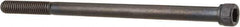 Unbrako - 5/16-18 UNC Hex Socket Drive, Socket Cap Screw - Alloy Steel, Black Oxide Finish, 5-1/2" Length Under Head - Exact Tool & Supply