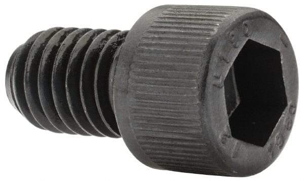 Unbrako - 3/8-16 UNC Hex Socket Drive, Socket Cap Screw - Alloy Steel, Black Oxide Finish, 5/8" Length Under Head - Exact Tool & Supply