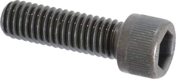 Unbrako - 3/8-16 UNC Hex Socket Drive, Socket Cap Screw - Alloy Steel, Black Oxide Finish, 1-1/4" Length Under Head - Exact Tool & Supply