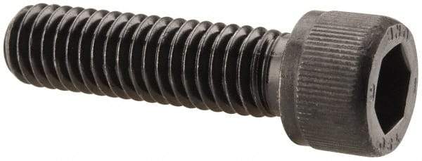 Unbrako - 3/8-16 UNC Hex Socket Drive, Socket Cap Screw - Alloy Steel, Black Oxide Finish, 1-3/8" Length Under Head - Exact Tool & Supply