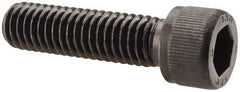 Unbrako - 3/8-16 UNC Hex Socket Drive, Socket Cap Screw - Alloy Steel, Black Oxide Finish, 1-3/8" Length Under Head - Exact Tool & Supply