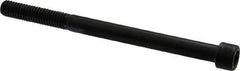 Unbrako - 3/8-16 UNC Hex Socket Drive, Socket Cap Screw - Alloy Steel, Black Oxide Finish, 5" Length Under Head - Exact Tool & Supply