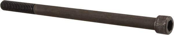 Unbrako - 3/8-16 UNC Hex Socket Drive, Socket Cap Screw - Alloy Steel, Black Oxide Finish, 5-3/4" Length Under Head - Exact Tool & Supply