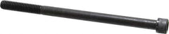 Unbrako - 3/8-16 UNC Hex Socket Drive, Socket Cap Screw - Alloy Steel, Black Oxide Finish, 6" Length Under Head - Exact Tool & Supply