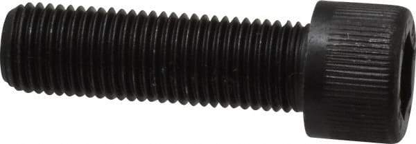 Unbrako - 3/8-24 UNF Hex Socket Drive, Socket Cap Screw - Alloy Steel, Black Oxide Finish, 1-1/4" Length Under Head - Exact Tool & Supply