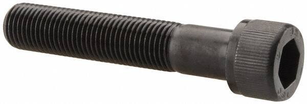 Unbrako - 3/8-24 UNF Hex Socket Drive, Socket Cap Screw - Alloy Steel, Black Oxide Finish, 2" Length Under Head - Exact Tool & Supply