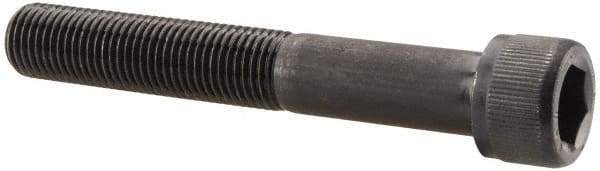 Unbrako - 3/8-24 UNF Hex Socket Drive, Socket Cap Screw - Alloy Steel, Black Oxide Finish, 2-1/2" Length Under Head - Exact Tool & Supply