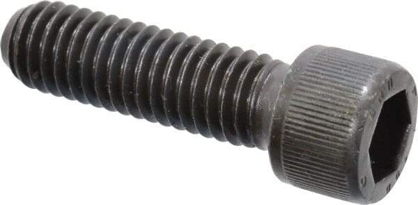 Unbrako - 7/16-14 UNC Hex Socket Drive, Socket Cap Screw - Alloy Steel, Black Oxide Finish, 1-1/2" Length Under Head - Exact Tool & Supply