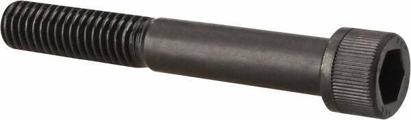 Unbrako - 7/16-14 UNC Hex Socket Drive, Socket Cap Screw - Alloy Steel, Black Oxide Finish, 3" Length Under Head - Exact Tool & Supply