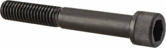 Unbrako - 7/16-14 UNC Hex Socket Drive, Socket Cap Screw - Alloy Steel, Black Oxide Finish, 3" Length Under Head - Exact Tool & Supply