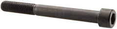 Unbrako - 5/8-11 UNC Hex Socket Drive, Socket Cap Screw - Alloy Steel, Black Oxide Finish, 6" Length Under Head - Exact Tool & Supply