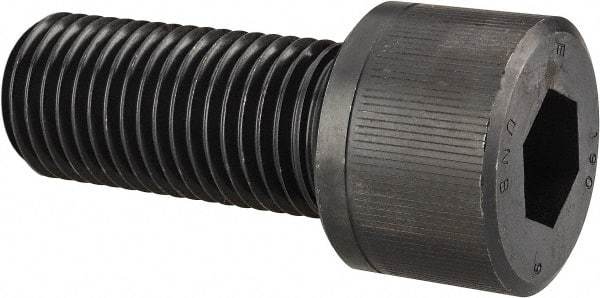 Unbrako - 3/4-10 UNC Hex Socket Drive, Socket Cap Screw - Alloy Steel, Black Oxide Finish, 2-3/4" Length Under Head - Exact Tool & Supply
