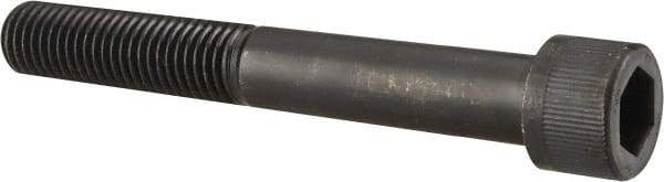 Unbrako - 3/4-10 UNC Hex Socket Drive, Socket Cap Screw - Alloy Steel, Black Oxide Finish, 5-1/2" Length Under Head - Exact Tool & Supply