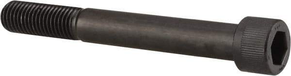 Unbrako - 3/4-10 UNC Hex Socket Drive, Socket Cap Screw - Alloy Steel, Black Oxide Finish, 6" Length Under Head - Exact Tool & Supply