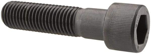 Unbrako - 7/8-9 UNC Hex Socket Drive, Socket Cap Screw - Alloy Steel, Black Oxide Finish, 3-1/2" Length Under Head - Exact Tool & Supply