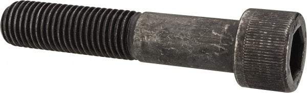 Unbrako - 7/8-9 UNC Hex Socket Drive, Socket Cap Screw - Alloy Steel, Black Oxide Finish, 4-1/2" Length Under Head - Exact Tool & Supply