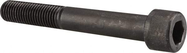 Unbrako - 1-8 UNC Hex Socket Drive, Socket Cap Screw - Alloy Steel, Black Oxide Finish, 7" Length Under Head - Exact Tool & Supply