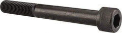 Unbrako - 1-8 UNC Hex Socket Drive, Socket Cap Screw - Alloy Steel, Black Oxide Finish, 8" Length Under Head - Exact Tool & Supply