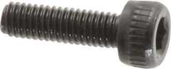 Unbrako - M3x0.50 Metric Coarse Hex Socket Drive, Socket Cap Screw - Grade 12.9 Alloy Steel, Black Oxide Finish, 10mm Length Under Head - Exact Tool & Supply