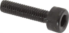 Unbrako - M3x0.50 Metric Coarse Hex Socket Drive, Socket Cap Screw - Grade 12.9 Alloy Steel, Black Oxide Finish, 12mm Length Under Head - Exact Tool & Supply