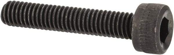 Unbrako - M3x0.50 Metric Coarse Hex Socket Drive, Socket Cap Screw - Grade 12.9 Alloy Steel, Black Oxide Finish, 16mm Length Under Head - Exact Tool & Supply
