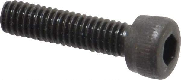 Unbrako - M4x0.70 Metric Coarse Hex Socket Drive, Socket Cap Screw - Grade 12.9 Alloy Steel, Black Oxide Finish, 16mm Length Under Head - Exact Tool & Supply