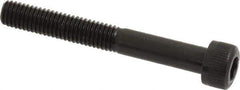 Unbrako - M5x0.80 Metric Coarse Hex Socket Drive, Socket Cap Screw - Grade 12.9 Alloy Steel, Black Oxide Finish, 40mm Length Under Head - Exact Tool & Supply