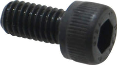 Unbrako - M6x1.00 Metric Coarse Hex Socket Drive, Socket Cap Screw - Grade 12.9 Alloy Steel, Black Oxide Finish, 12mm Length Under Head - Exact Tool & Supply