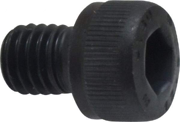 Unbrako - M8x1.25 Metric Coarse Hex Socket Drive, Socket Cap Screw - Grade 12.9 Alloy Steel, Black Oxide Finish, 10mm Length Under Head - Exact Tool & Supply