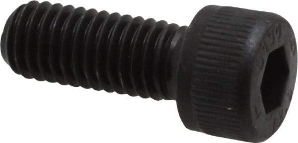 Unbrako - M8x1.25 Metric Coarse Hex Socket Drive, Socket Cap Screw - Grade 12.9 Alloy Steel, Black Oxide Finish, 20mm Length Under Head - Exact Tool & Supply