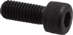 Unbrako - M8x1.25 Metric Coarse Hex Socket Drive, Socket Cap Screw - Grade 12.9 Alloy Steel, Black Oxide Finish, 20mm Length Under Head - Exact Tool & Supply
