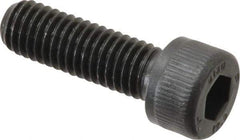 Unbrako - M8x1.25 Metric Coarse Hex Socket Drive, Socket Cap Screw - Grade 12.9 Alloy Steel, Black Oxide Finish, 25mm Length Under Head - Exact Tool & Supply