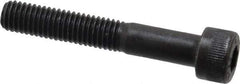 Unbrako - M8x1.25 Metric Coarse Hex Socket Drive, Socket Cap Screw - Grade 12.9 Alloy Steel, Black Oxide Finish, 50mm Length Under Head - Exact Tool & Supply