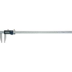 Fowler - 0 to 600mm Range, 0.01mm Resolution, Electronic Caliper - 4" Jaws, 8mm Accuracy, Serial Output - Exact Tool & Supply